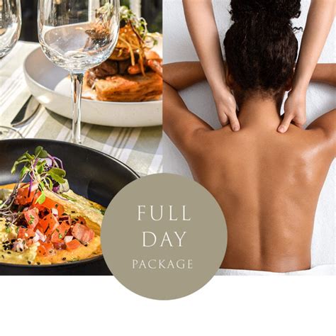 Spa Day, Massage & Lunch .